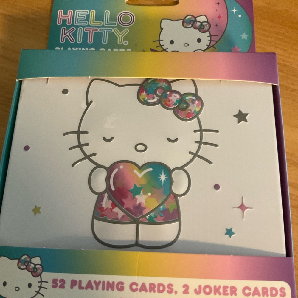 Hello Kitty Playing Cards new in Cute Hello Kitty Tin